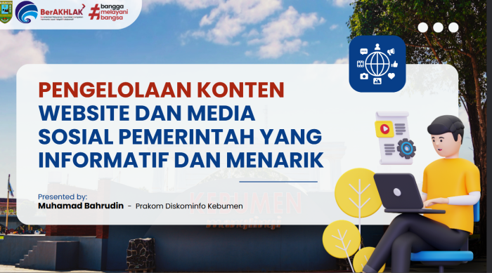 PELATIHAN TIK TINGKATKAN KUALITAS INFORMASI PUBLIK PEMERINTAH  01