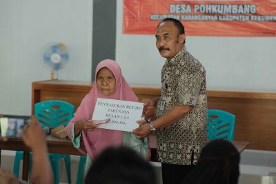PENYALURAN BLT-DD DESA POHKUMBANG 2024