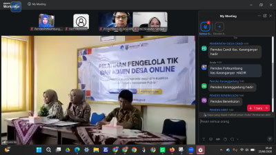 PELATIHAN TIK TINGKATKAN KUALITAS INFORMASI PUBLIK PEMERINTAH 
